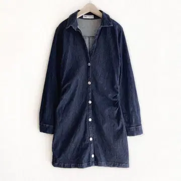 ZARA 데님 미니 원피스