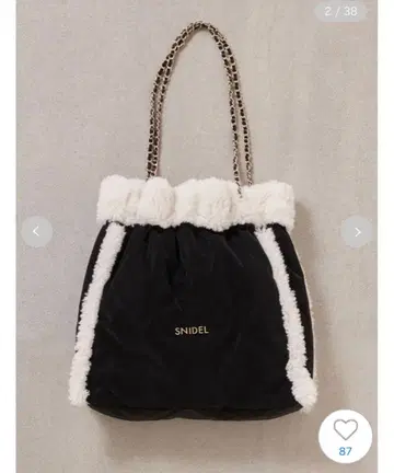 SNIDEL [WEB 한정판/보아 컬렉션] 퀼팅 체인 백