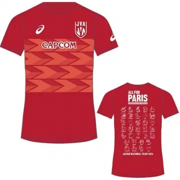 2024년 배구 남자 일본 대표 응원 T셔츠 All FOR PARIS