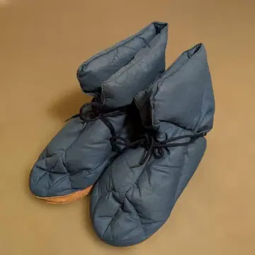 80s 빈티지 eddie bauer 구스 다운 룸슈즈