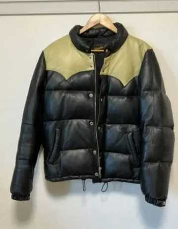 FREEDOM 가죽 다운 자켓