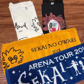 SEKAI NO OWARI 2013 투어 굿즈 모음