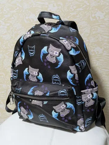 류기압착 BuBBzu 인조 가죽 백팩