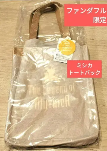 토트백 판타스틱 플라워 한정판 디즈니씨 미시카 레전드 오브