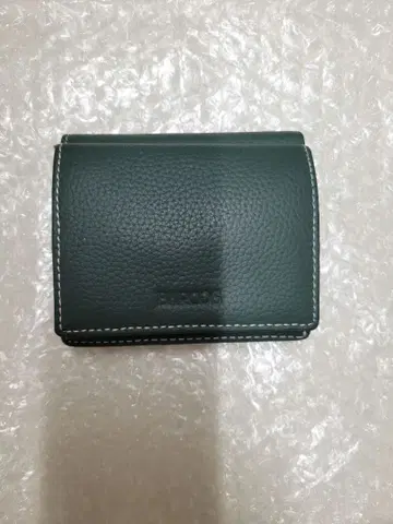그린 이단 접이식 지갑 발코스