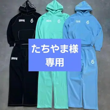 블랙 셋업 상의 XL, 하의 M 6PM