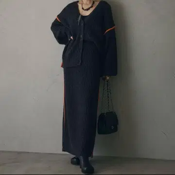 ANDREA & Co. 세트 니트 가디건