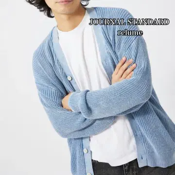 새상품 JOURNAL STANDARD relume 페이드 코튼 가디건
