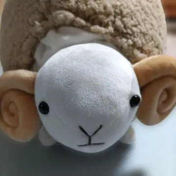 양 봉제 인형 양털 깎기