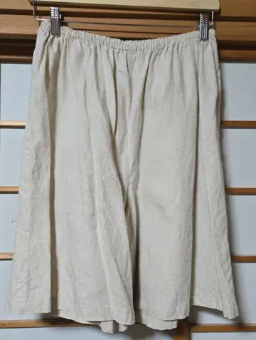 wafu 린넨 베이지 숏팬츠