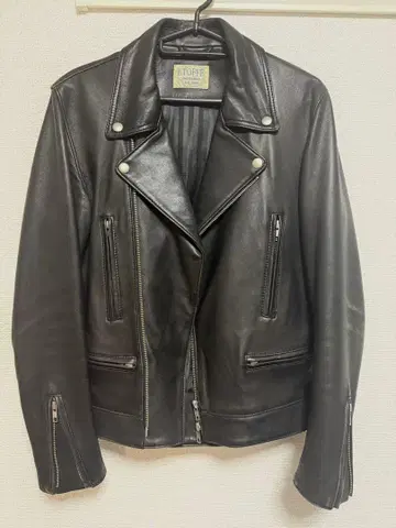 ETOFFE 오모테산도 가죽 자켓 라이더스