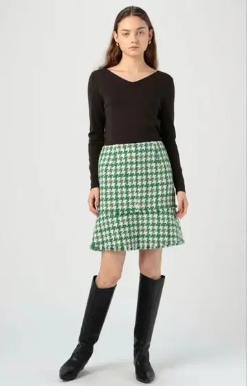 Ballsey 투모로우랜드 보트넥 풀오버 니트 카키 S