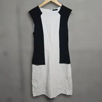 새상품급 tibi New York 티비 슬리브리스 무릎 기장 원피스