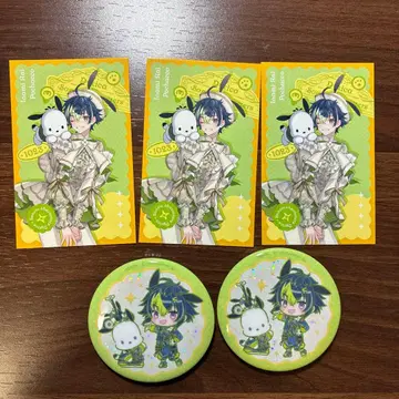 이하 라이 산리오 사진풍 카드 캔뱃지