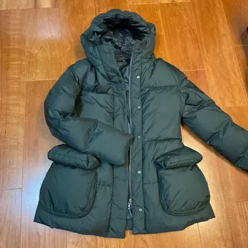 UNIQLO J 다운 자켓 다크 그린