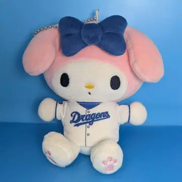 주니치 드래곤즈 x 마이멜로디 마스코트 키링 봉제 인형