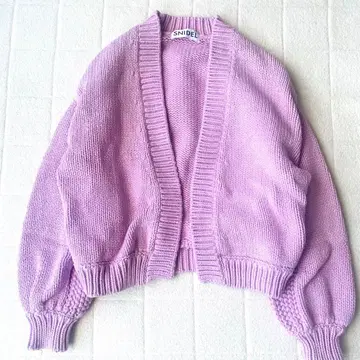 SNIDEL 스나이델 로우 게이지 가디건 겉옷