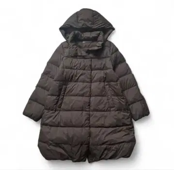 theory luxe 다운 코트 브라운 38 (클리닝 완료)