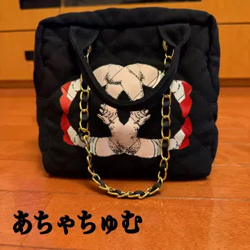 [ 아차츄무 신야마사코의 만드는 세계 ] 손발 얼굴 프린트 퀼팅 백