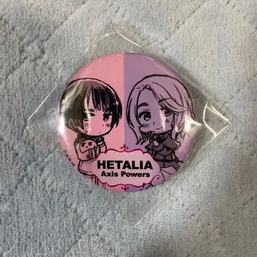 레어 이벤트 한정판 2013년 히사고 캔뱃지 일본 프랑스 헤타리아