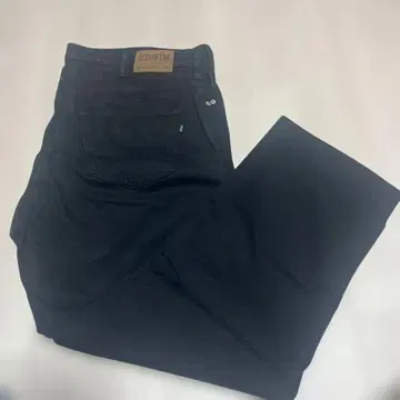 EDWIN 403 w38 블랙 스트레이트 청바지