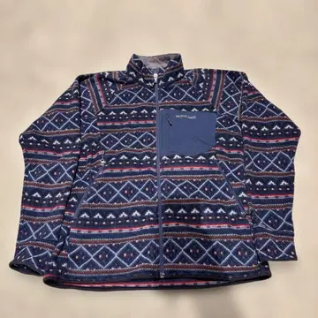 몽벨 크리마플러스 100 프린트 플리스 자켓 M 새상품급