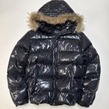 퍼 포함 다운 자켓 Y2K 그런지 시크 스타일 00s 헤이세이 갸루 남자