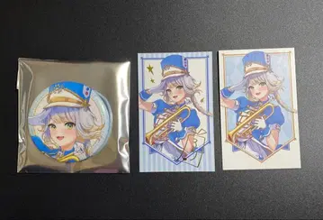 시오리바 루리 랜덤 비주얼 캔뱃지 폴라로이드풍 카드