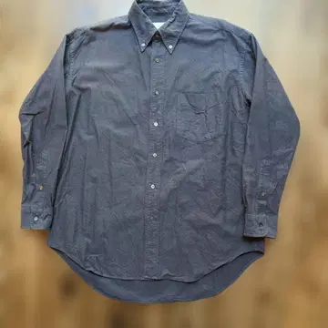 Graphpaper Oxford L/S B.D Box Shirt GRAY