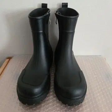 Wpc. 트랙 밑창 레인 부츠 블랙 S