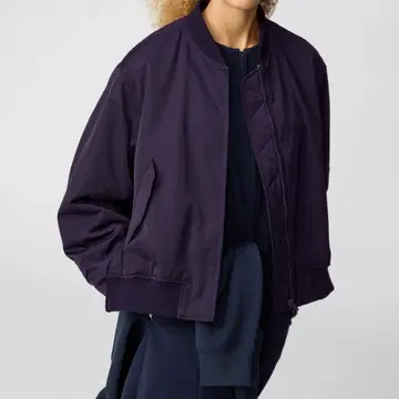 [UNIQLO:C] 보머 자켓 79 Dark Purple L 2025
