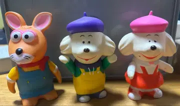 [레트로 레어] 도레미파도낫츠 피규어 3체 세트