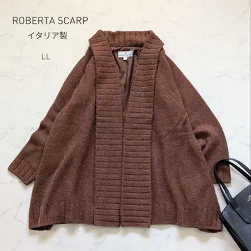 로베르타 스컬파 버진 울 가운 가디건 LL 워셔블 여성용