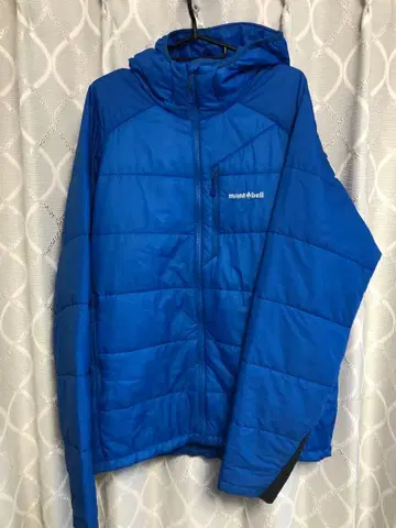 몽벨 U.L 써마 랩 후드티 XL 사이즈 새상품급! 얇은 소재 다운 자켓
