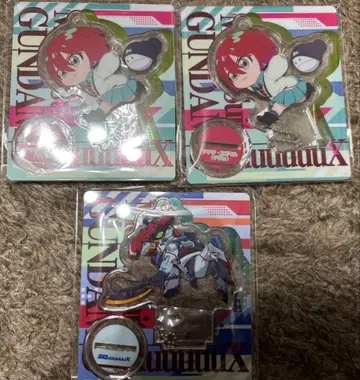 기동전사 GUNDAM GQuuuuuuX 토코토코 아크릴 스탠드 3개 세트