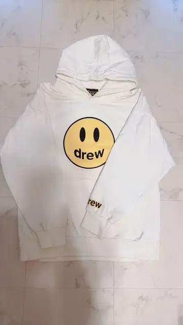 drew house 스마일리 페이스 후드티 S 사이즈
