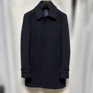 SHIPS 스텐카라 코트 네이비 울