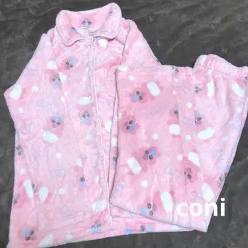 빤쮸토끼 포근포근 복슬복슬 파자마 상하의 세트