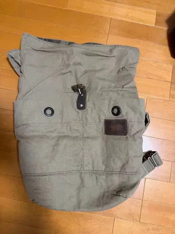 GOA SUPPLY 백팩 럭색 본체 캔버스 x 벨트 등 천연 가죽