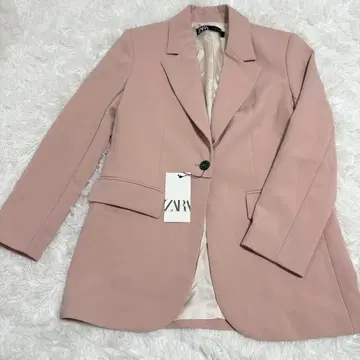 [택 포함] ZARA 핑크 테일러드 자켓 S 사이즈 빅 실루엣