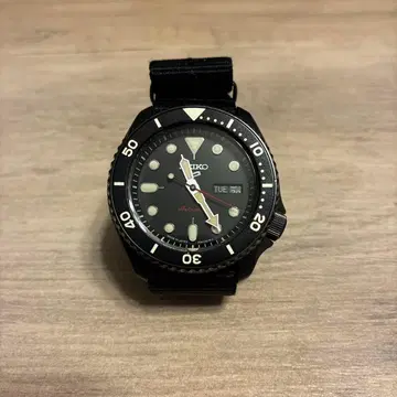 SEIKO 자동 와인딩 시계 블랙