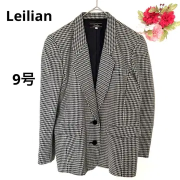 레리안 테일러드 자켓 블레이저 하운드투스 블랙/화이트 9호
