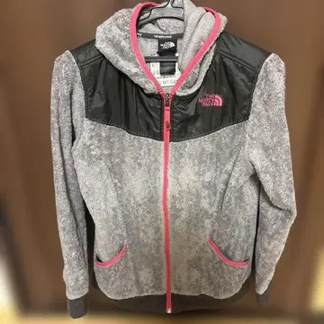 THE NORTH FACE 플리스 자켓 그레이/핑크