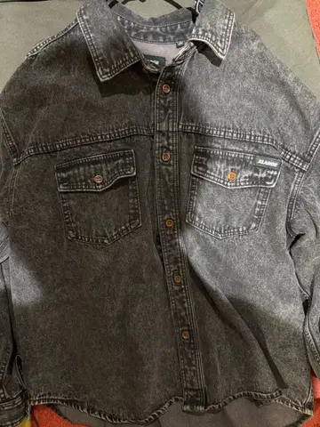 XLARGE 그레이 데님 자켓