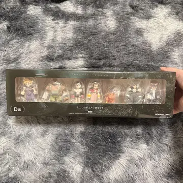 [ 미개봉 ] 파이널 판타지 7 제일복권 D상 미니 피규어 7체 세트