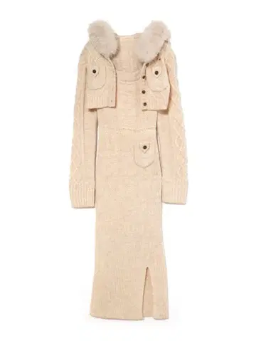 Nara hood set dress andmary