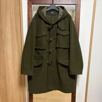 BEAMS 멜톤 더플 코트 (2021AW)