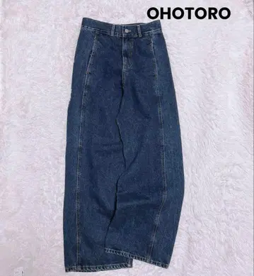 OHOTORO 오오토로 Curve Wide Jeans 데님 S