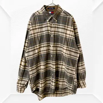 2496 타미힐피거 긴팔 셔츠 L