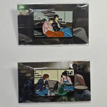 25시, 아카사카에서 한국 FM 굿즈 핀 배지 핀즈